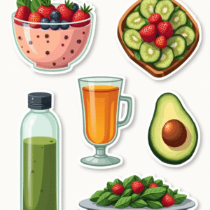 Wellness & Self-Care - Sticker Sheet v13